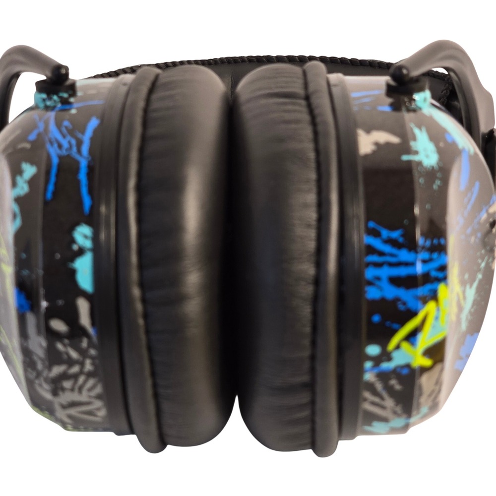 Zohan EM030 Hearing Protection Earmuffs Graffiti Paint Splatter Noise Reduction - Picture 3 of 11